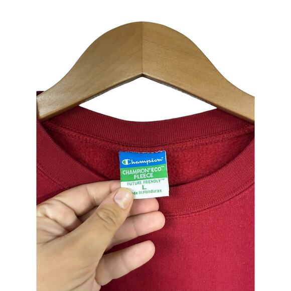 Iowa State University Champion Eco Fleece Sweatshirt Unisex Fit Size Large - Picture 3 of 7